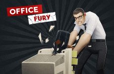 Office Fury — smashing an office with a sledgehammer